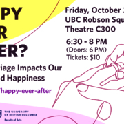 Happy Ever After? How marriage impacts our health and happiness