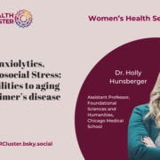 Sex, Anxiolytics, and Psychosocial Stress: Vulnerabilities to Aging and Alzheimer’s disease