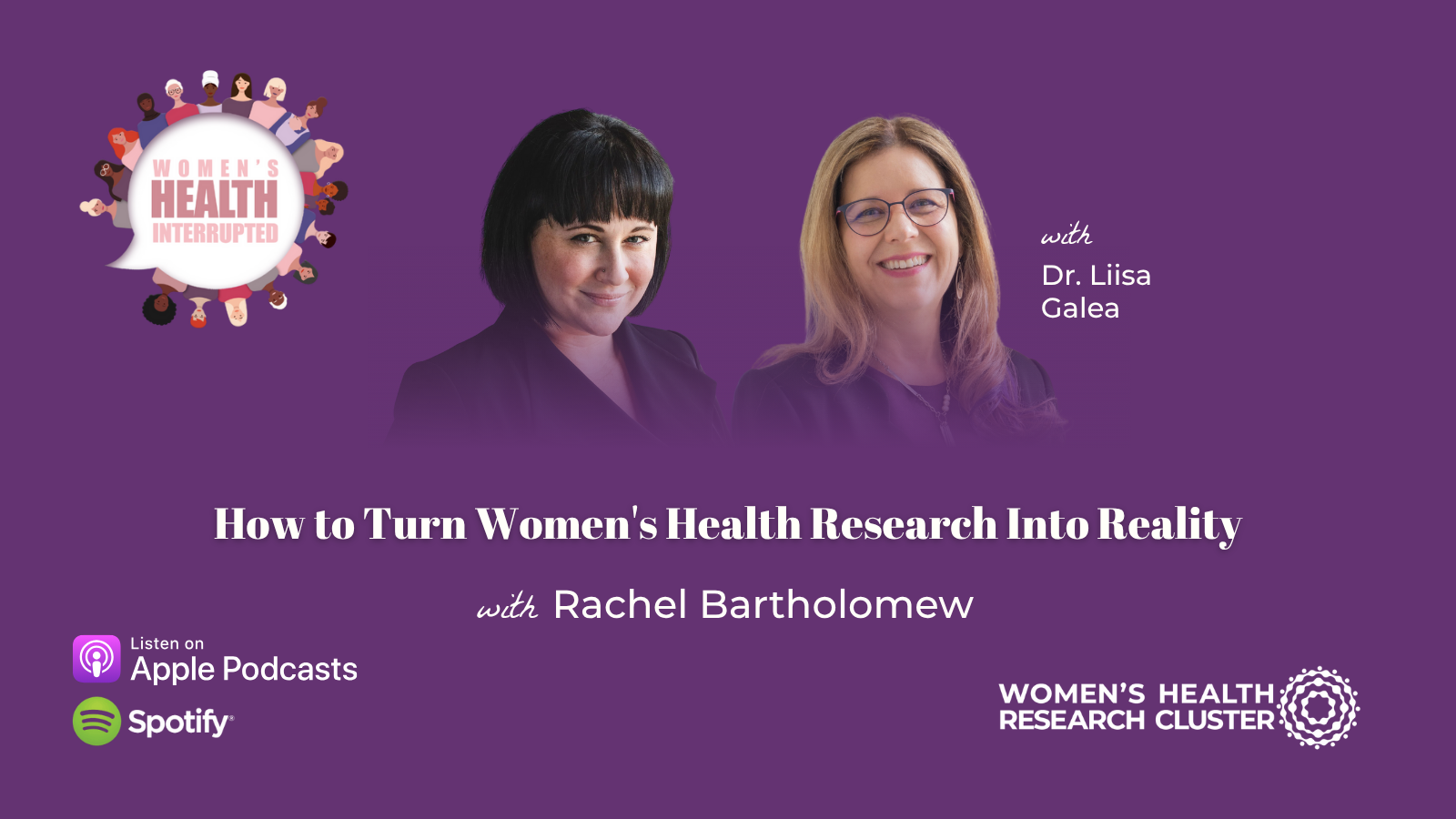 S3E2: How to Turn Women’s Health Research Into Reality with Rachel Bartholomew